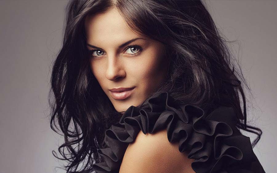Midnight drama hairstyle at Salon Rami Roumieh